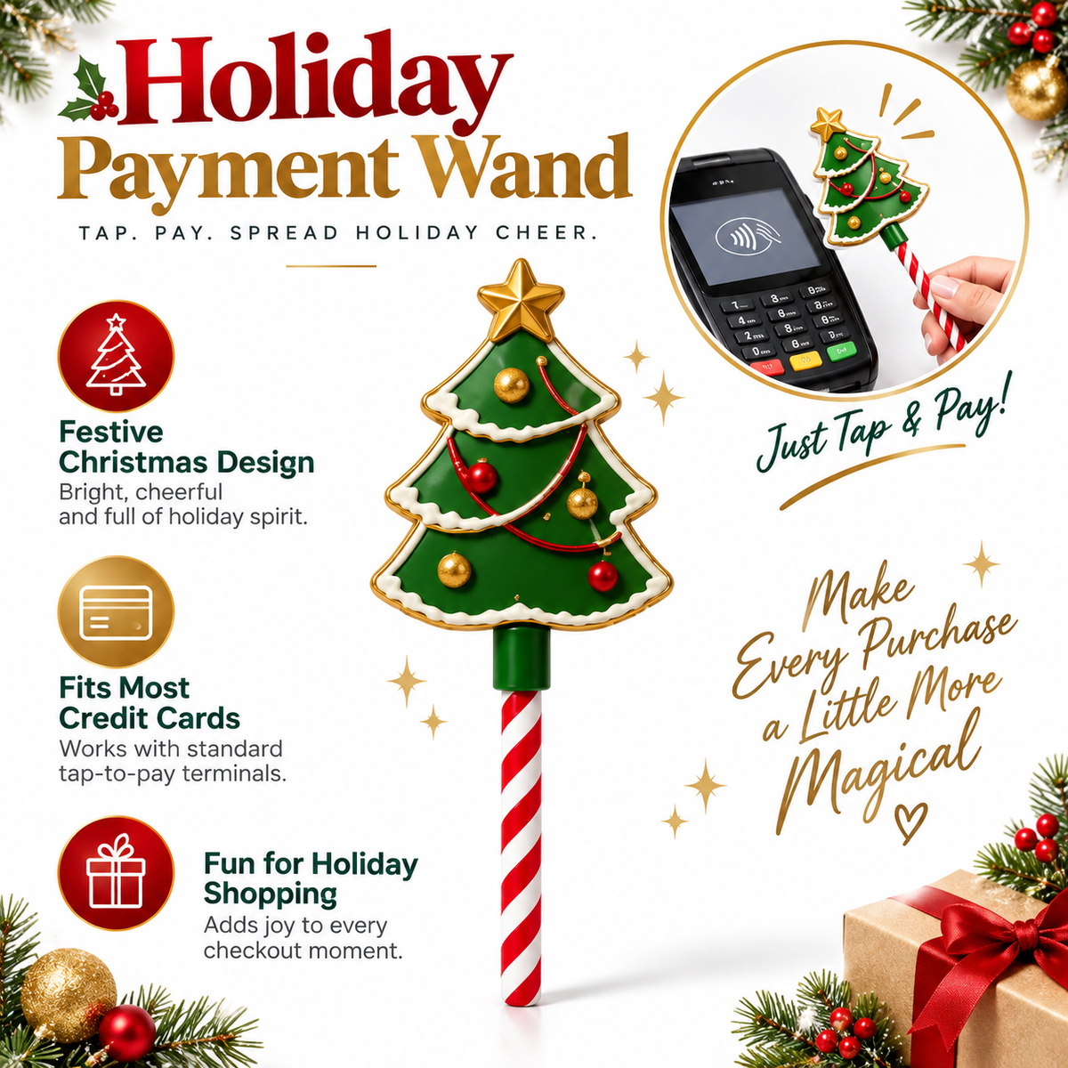 Christmas Payment Wand
