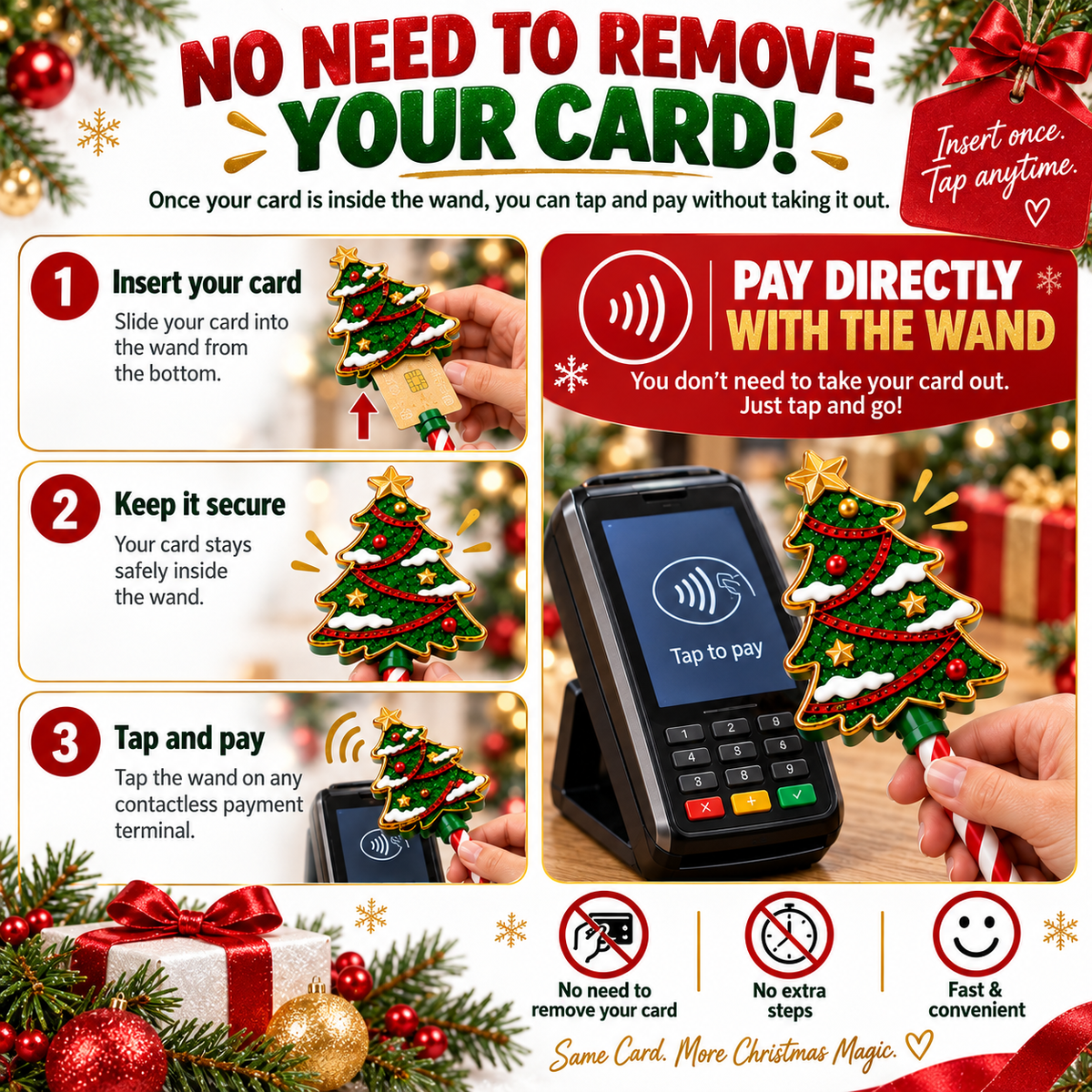 Christmas Payment Wand
